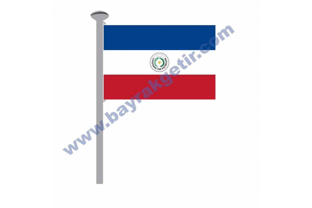 PARAGUAY GÖNDER BAYRAK 50x75 ( EBAT SEÇİNİZ )